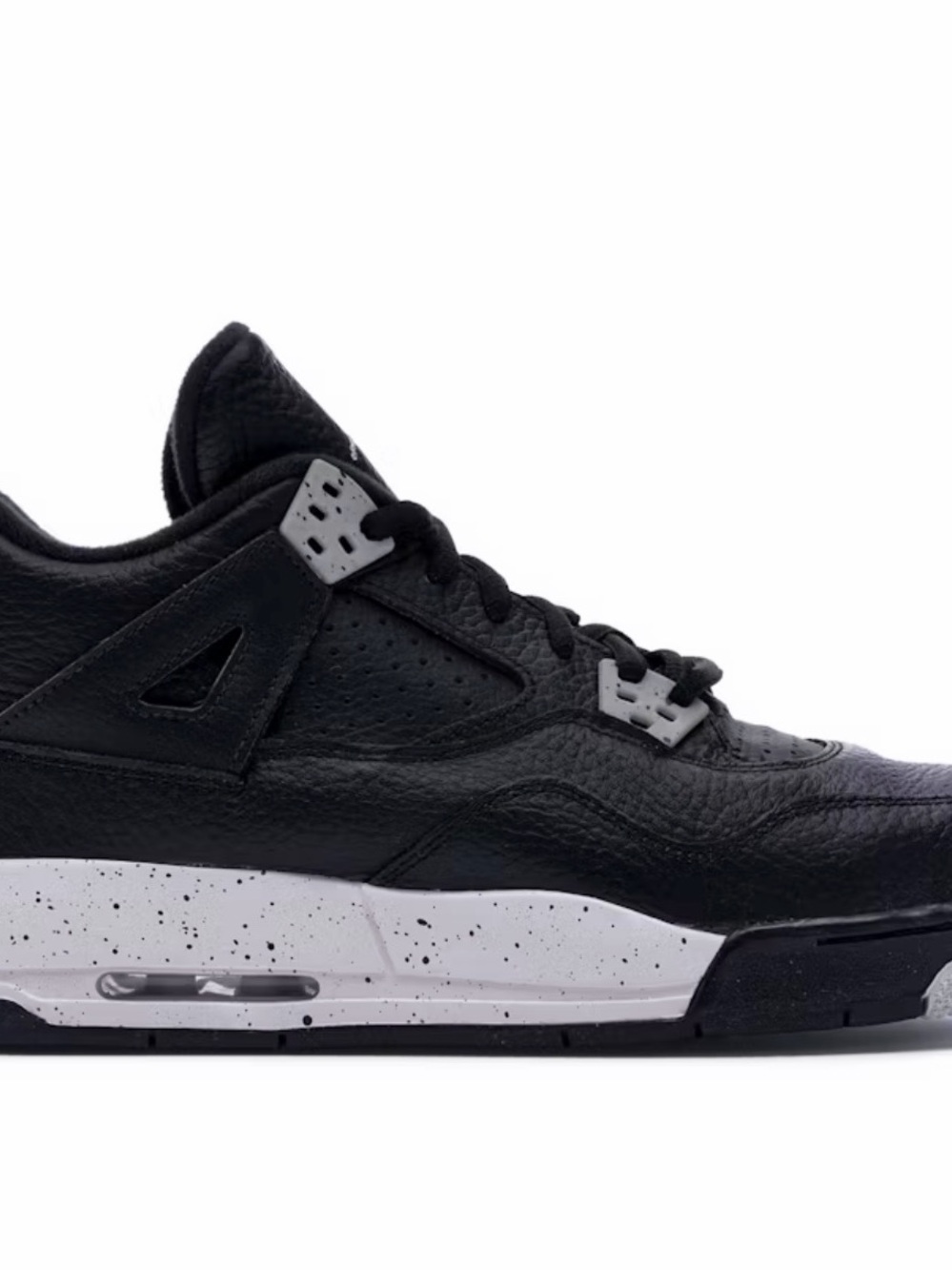 New Kids/Men Size 4Y (Woman 6) Air Jordan 4 Retro OG “Oreo” 408452-003 RARE